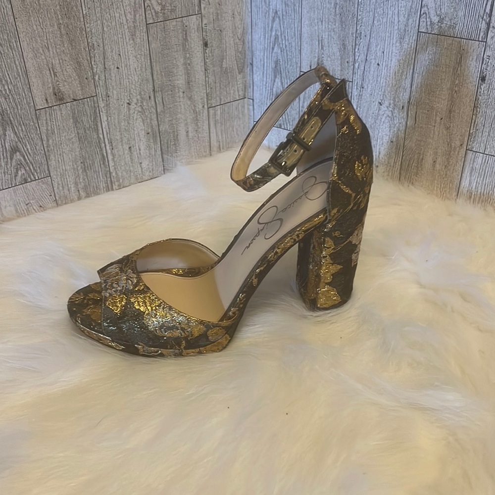 Sherron Sandal Heels From Jessica Simpson Size 7M
